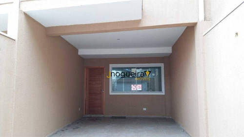 Imagem 1 de 19 de Maravilhoso Sobrado 3 Andares 134m² Em Região Privilegiada - Campo Grande - Sp - So0587