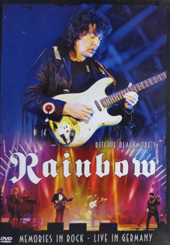 Dvd - Rainbow - Memories In Rock Live In Germany 2016