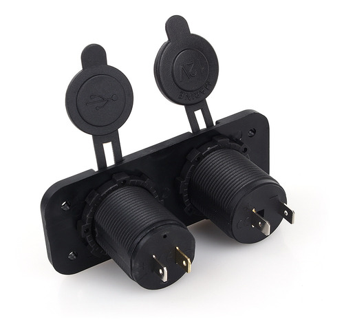 Cargador De Coche Con Conector Usb Dual Para Encendedor De C
