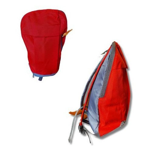Mochila Deportiva Ciclismo Liviana Impermeable Color Rojo Diseño de la tela Rojo