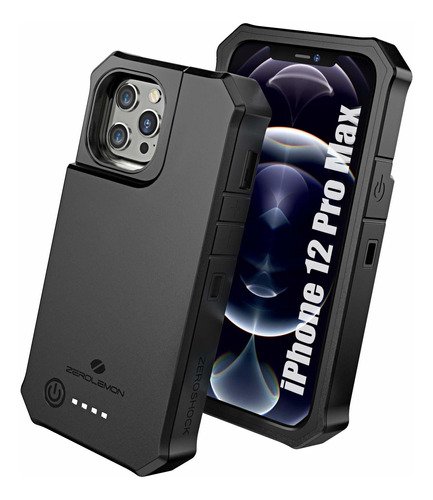 Zerolemon 12 Pro Max Battery Case 10000mah, Wireless Chargin