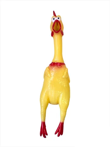 Juguete gallina para perros clearance