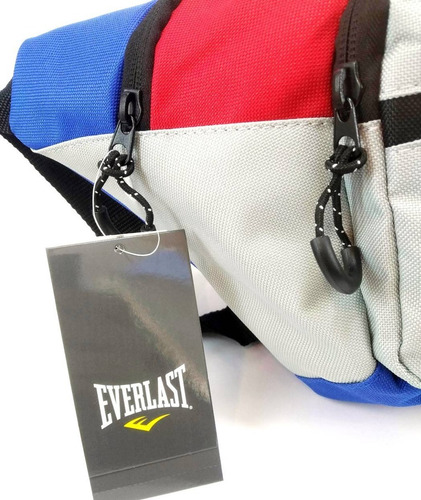 Imagen 5 de 10 de Riñonera Maxi Grande Everlast Urbana Impermeable 40 X 21 Cm