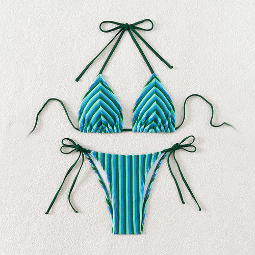 Zt Una Nueva Moda De Bikini Cómodo Para Mujer En Color Liso