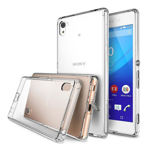 Case Ringke Fusion Para Xperia Z3 Plus / Z4 Importado De Usa