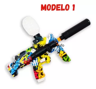 Pistola Hidrogel Mp7 Ultra Version 2024 10000 Balines