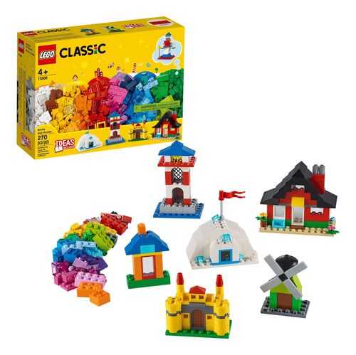 Lego Classic Bricks And Houses 11008 Kit De Construccion 