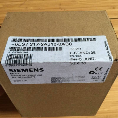 New Siemens 6es7 317-2aj10-0ab0 Module Vvh