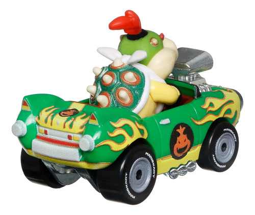 Mario Kart Bowser Jr De Toy Hot Wheels Fundido A Presión 1:6