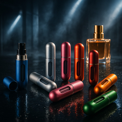 Kit 2 Mini Refil Frasco 5ml Decante Spray Amostra Para Bolsa