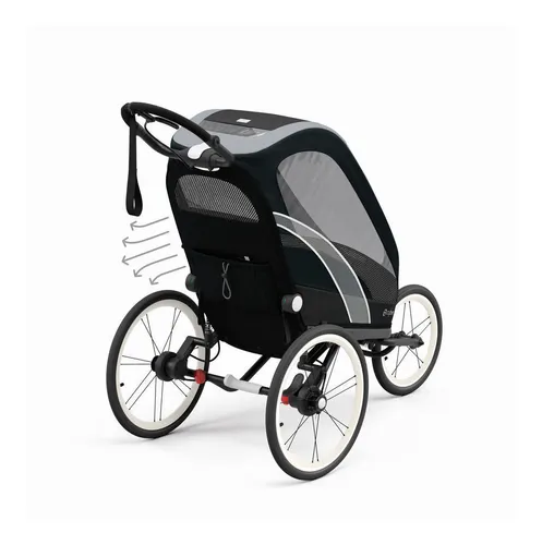 Coche De Paseo Zeno Sport Negro