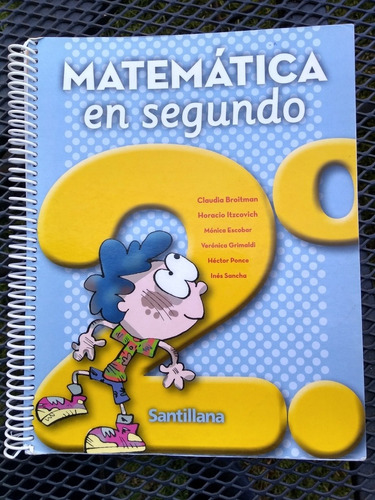 Matemática En Segundo, Editorial Santillana