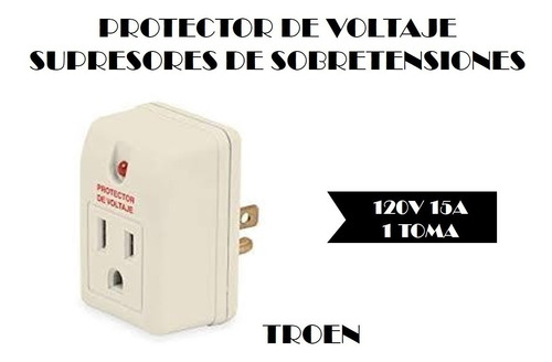 Protector De Voltaje / Supresores De Sobretensiones 120v 15a