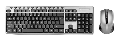 Mcsaite Combo Teclado Raton Inalambrico Juego Multimedia Pc