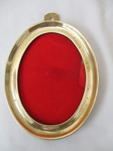 Antiguo Marco De Bronce Macizo 1 Kilo Impecable 17 Cms Alt . (Usado)