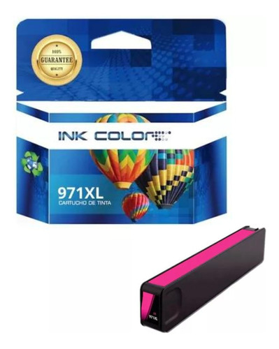 Cartucho Generico Magenta Para Impr 971xl X551dw X576dw