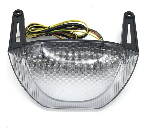 Lanterna Traseira Led Honda Cbr 600 Pisca Integrado Cristal