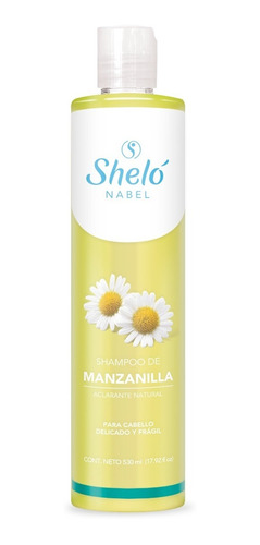 Shampoo De Manzanilla Brillo Y Suavidad, Sheló Nabel