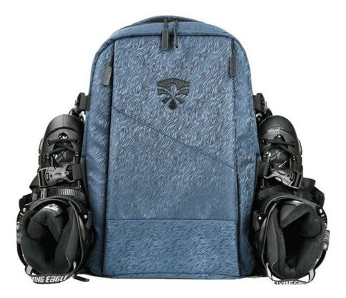 Mochila Azul Flying Eagle Mochila Para Patines Impermeable