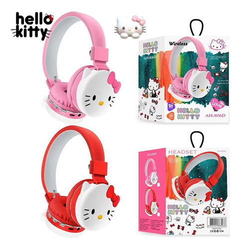 Audífonos Hello Kitty Inalámbricos Ah-806