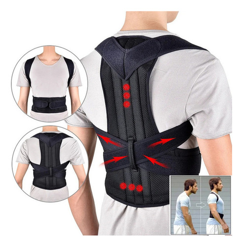 Rt Corrector Postura Recta, Hombro, Columna, Espalda, Lumbar