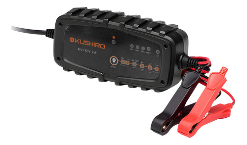 Cargador Mantenedor 6v 12v 2amp 9 Pasos Auto Moto Náutica
