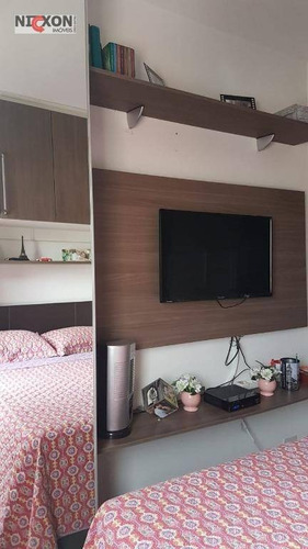 Apartamento Com 1 Dormitório À Venda, 48 M² Por R$ 198.000 - Jardim Dourado - Guarulhos/sp - Ap1317