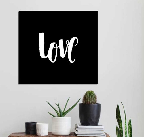 Vinilo Decorativo 45x45cm Love Frases San Valentin