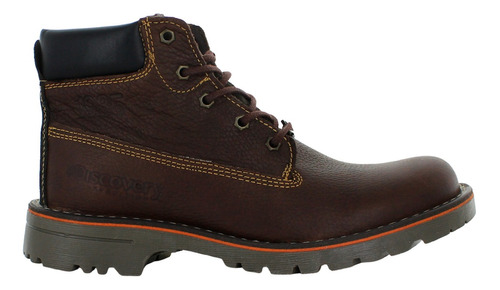 Discovery Chanel Bota Agujeta Piel Moka Hombre 82994