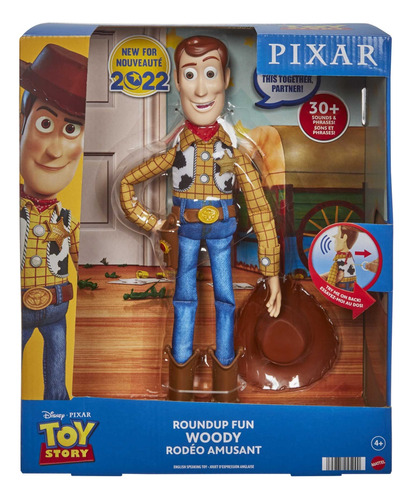 Muñeco Woody  Toys Story Original +30 Sonidos Frases Mattel.