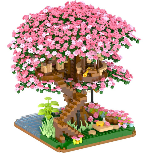 Juguete De Bloques De Construcción Para Armar Árbol Bonsái