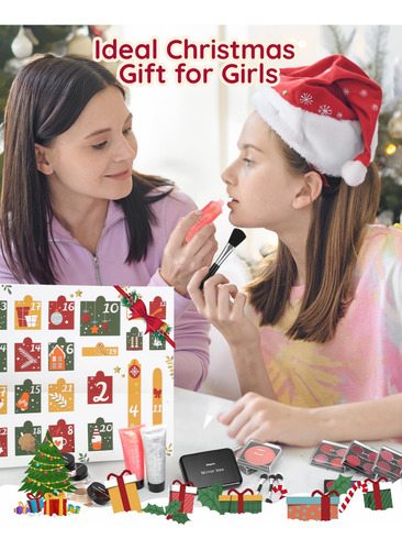 Set De Regalo De Navidad Gleamkid Con Calendario De Adviento