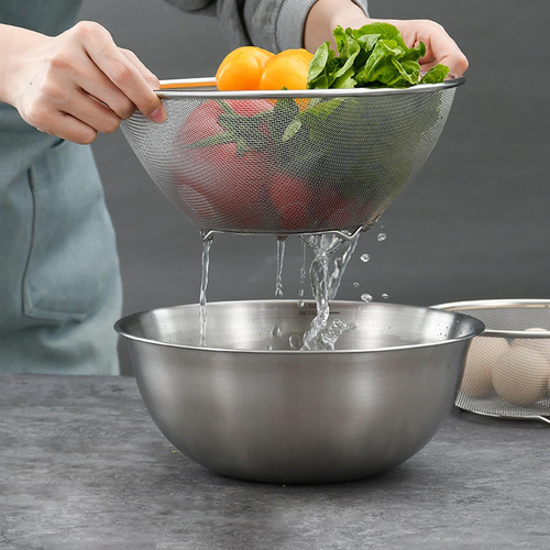 Cesta De Lavado De Frutas Y Verduras De 2 Uds Para 24cm