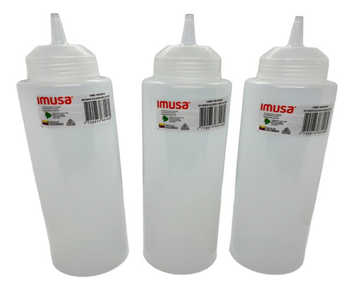 Salsero Tarro Imusa Plastico 1 Litro Envase Para Salsa Setx3