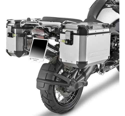 Imagen 3 de 6 de Baul Lateral Givi Trekker Outback Obkn 48 Aluminio Motodelta