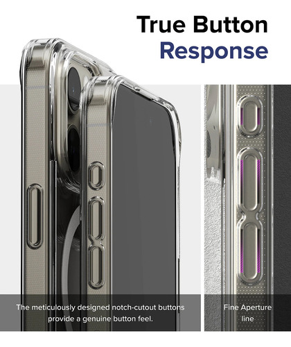 Funda Iphone 15 Pro Ringke Fusion Magsafe Antigolpe Clear Fusion Magnetic