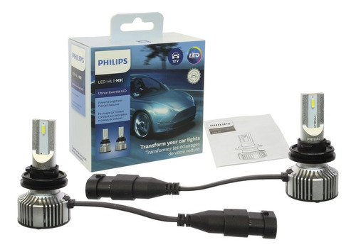 Foco Philips H9 Led-hl Ultinon Essential Juego 2 Pzas.