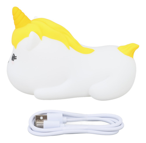Mesa De Noche Led Para Niños, Abdominales, Silicona, Bonito