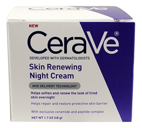 Cerave Skin Renewing Night Cream, 50ml Por Cerave