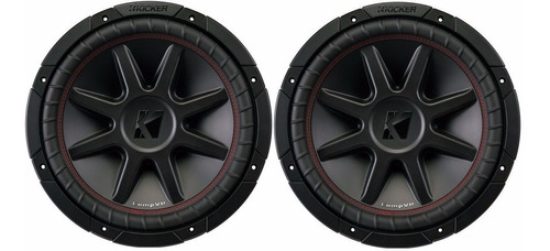 Par Subwoofer Kicker Cvr 12 Doble Bobina Clase D Competencia