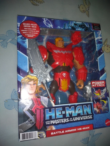Masters Of The Universe Power Attack He-man Battle Armor