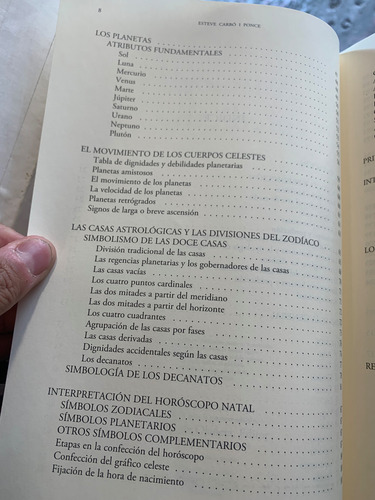 Astrologia Predictiva El Arte De Prevenir Esteve Carbo I Pon (Usado)