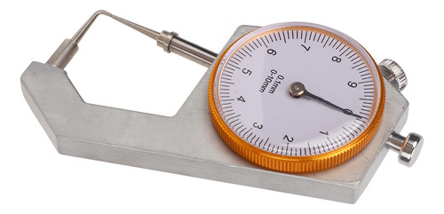 Medidor Portátil De Espesor De Punta Curva De 0 A 10 Mm