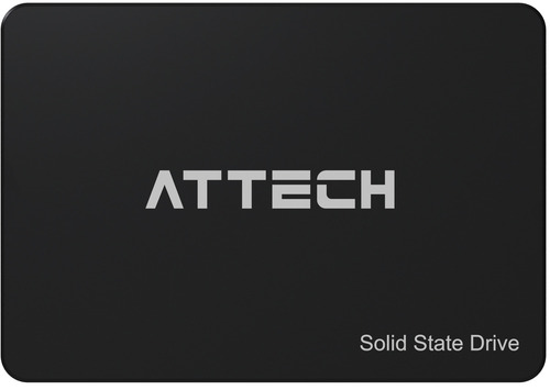 Imagen 1 de 4 de Disco Sólido Ssd Interno Attech At422 128gb Negro