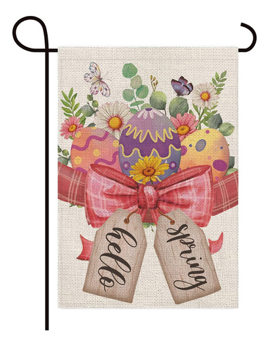 Texupday Hola Primavera Huevos De Pascua Mariposas Margarita