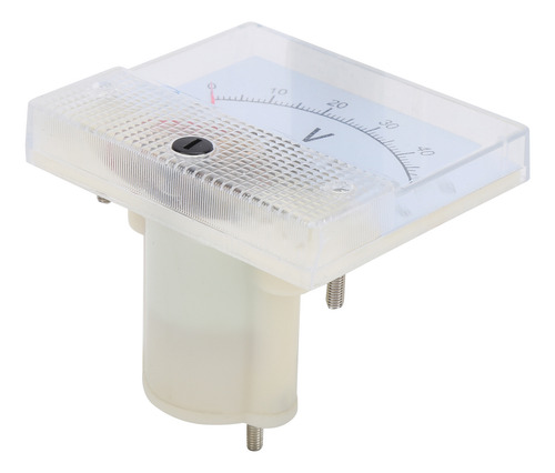 Medidor De Voltagem Dc 85c1 0 ~ 50v Pointer Voltmeter Painel