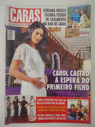 Caras #1211 Carol Castro - Adriane Galisteu (Usado)