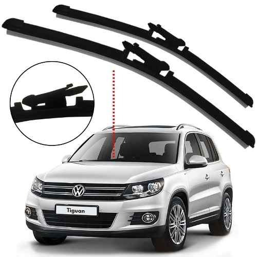 Kit Palheta Parabrisa Tiguan 2008 Dianteiros Silicone