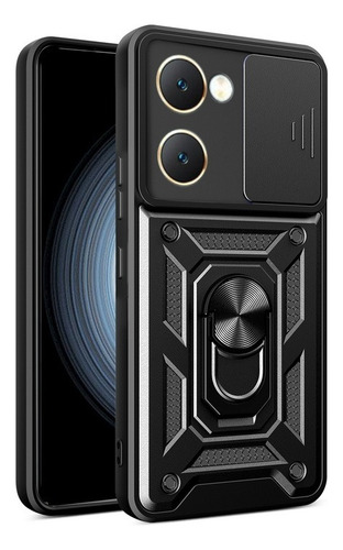Funda Teléfono Con Lente Protectora For Vivo Y03 4g