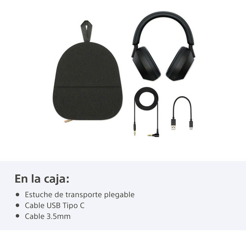 Audífonos Noise Cancelling Con Bluetooth Wh-1000xm5